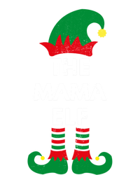 Christmas Santa Elves The Mama Elf Matching Family Gift Women's Flannel Pajama Set