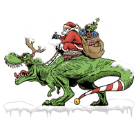 Oh What Fun It Is To Rawr Santa Claus Dinosaur Ride Gift Coaster