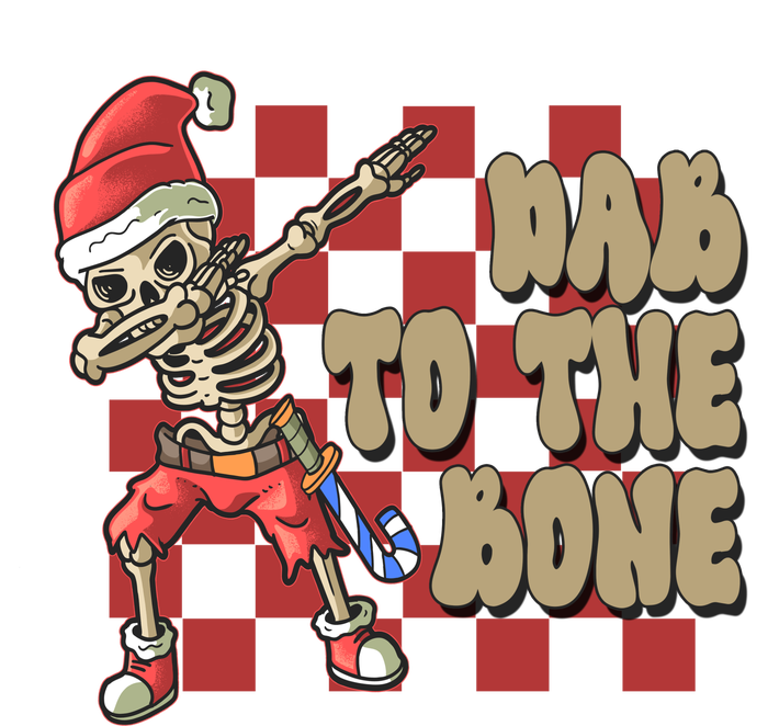 Dab To The Bone Funny Halloween Skeleton T-Shirt