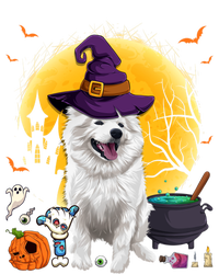 Cute American Eskimo Witch Pumpkin Halloween Dog Lover Gift Toddler Hoodie