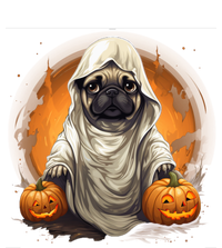 Pug Dog Ghost Funny Halloween Pumpkin For Dog Lovers Great Gift T-Shirt