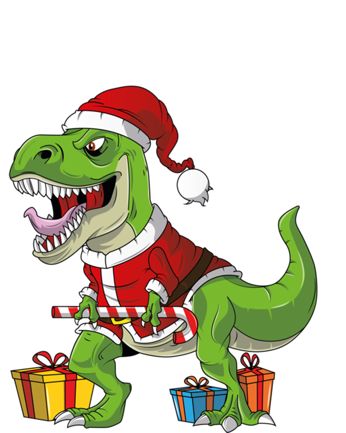 Fa Ra Ra Ra Ra Rawr Santa Dinosaur T Rex Funny Christmas Gift Kids T-Shirt