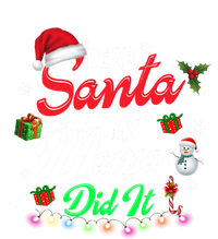 Family Funny Dear Santa My Mama Did It Christmas Pajama Cute Gift Bumper Sticker