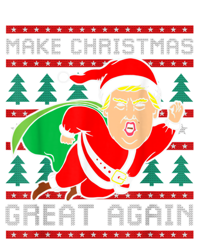 Funny Trump 2024 Make Christmas Great Again Ugly Sweater Cute Gift T-Shirt