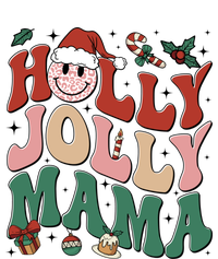 Holly N Jolly Mama Smile Santa Hat Jolly Mama Christmas Gift Hoodie