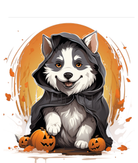 Husky Dog Ghost Funny Halloween Pumpkin For Dog Lovers Gift T-Shirt