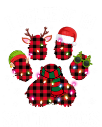 I Believe In Santa Paws Funny Dog Hat Christmas Xmas Cool Gift T-Shirt