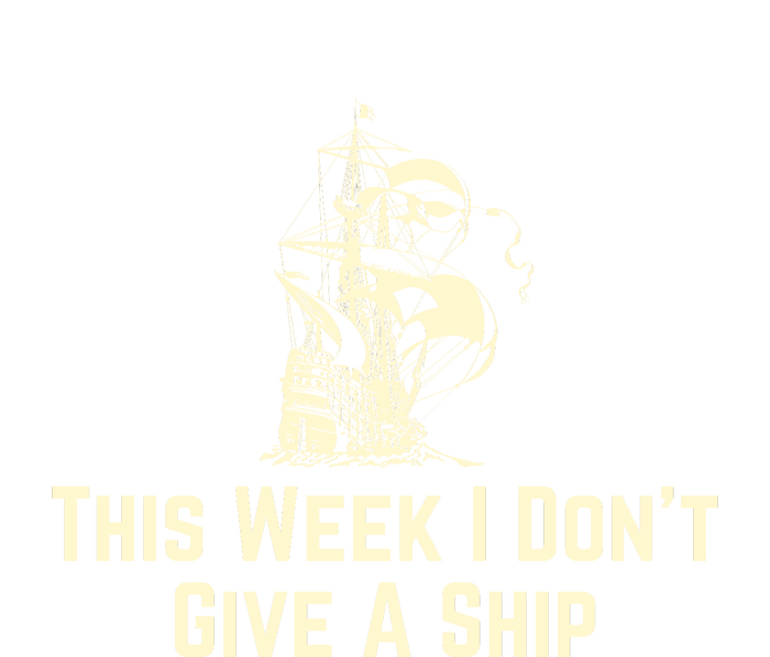 This Week I Don´T Give A Ship Metallic Star Ornament