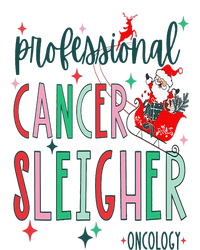 Professional Cancer Sleigher Oncology Nurse Christmas T-Shirt