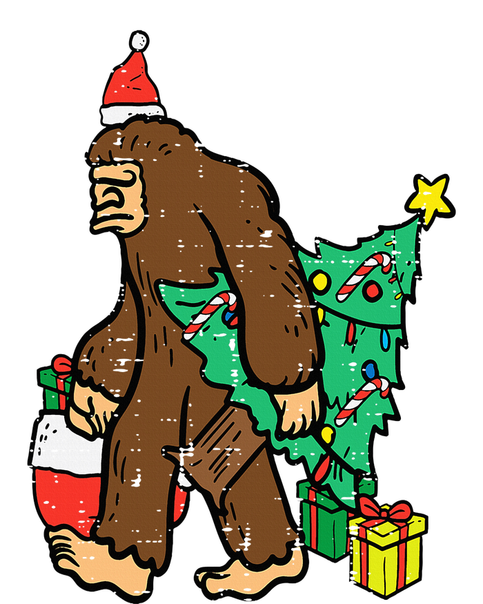 Christmas Sasquatch Bigfoot Xmas T-Shirt