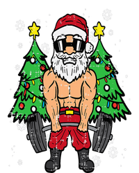 Christmas Santa Deadlift Xmas Weightlift Gym T-Shirt