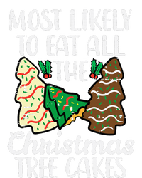 Most Likely To Eat Christmas Tree Cakes Xmas Tall Long Sleeve T-Shirt