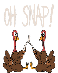 Cool Oh Snap Funny Turkey With Wishbone Thanksgiving T-Shirt