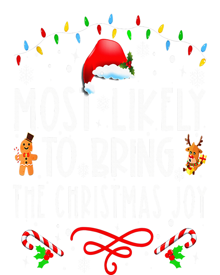 Most Likely To Bring The Christmas Joy Family Christmas City Backpack