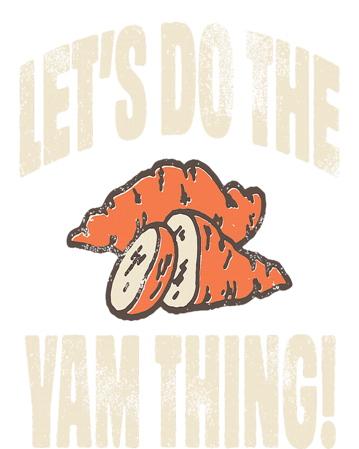 Let's Do the Yam thing Thanksgiving Funny Family Costume Short Acrylic Beanie