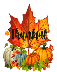 Happpy Thanksgiving Day Autumn Fall Maple Leaves Thankful Tie-Dye T-Shirt