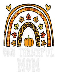 Fall Rainbow Thankful Mom Thanksgiving Family Mama T-Shirt