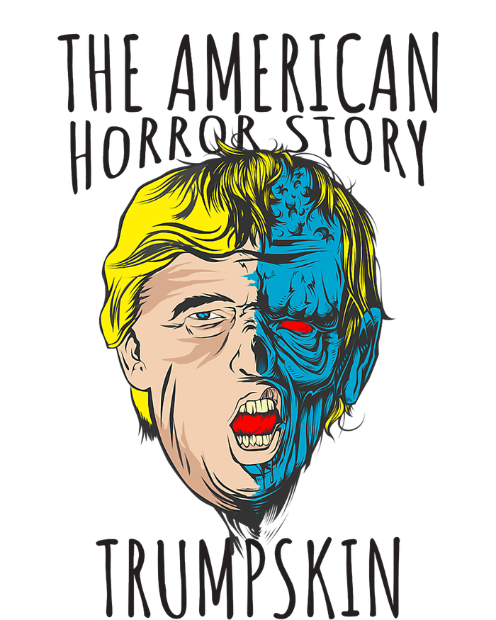 Scary Trumpskin American Horror Spooky Trump T-Shirt