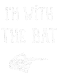 IM With The Bat Funny Matching Couple Costume Halloween T-Shirt