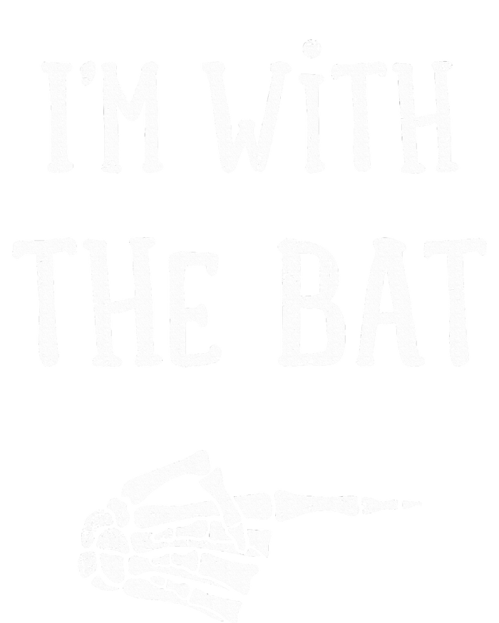 IM With The Bat Funny Matching Couple Costume Halloween T-Shirt