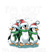 IM Not Short IM Penguin Size Funny Christmas Baby Long Sleeve Bodysuit