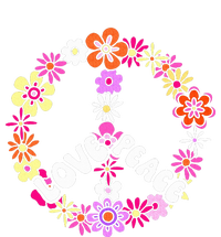 Love Peace Sign 60s Retro Peace 60s Hippie Flower Peace Hoodie