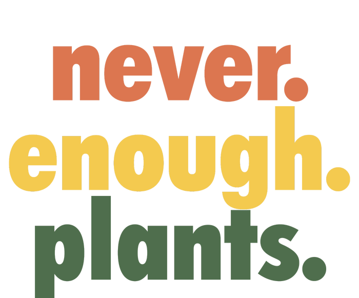 Never Enough Plants Zip Tote Bag