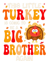 This Lil Turkey Going To Be A Big Brother Again Thanksgiving Tie-Dye Long Sleeve Shirt