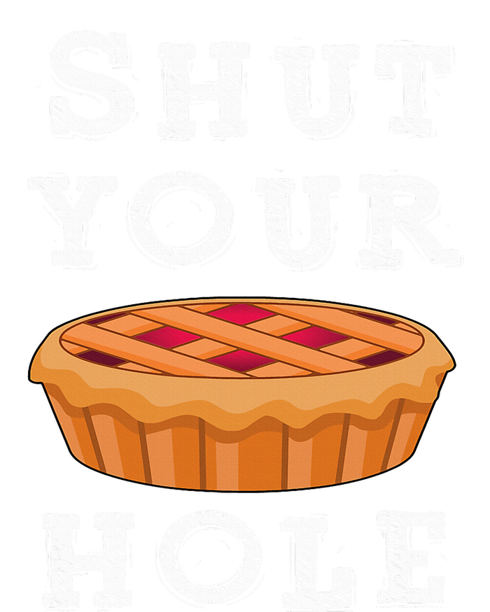 Shut Your Pie Hole Hilarious Sarcastic Thanksgiving Funny Valucap Bio-Washed Visor