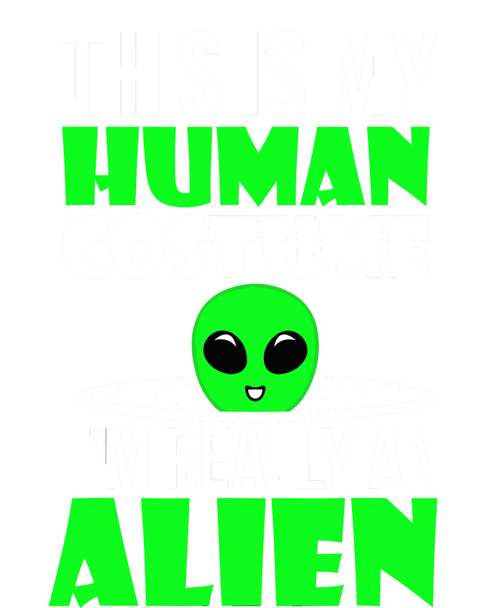 This Is My Human Costume IM Really Alien Kids Weird Funny Tank Top