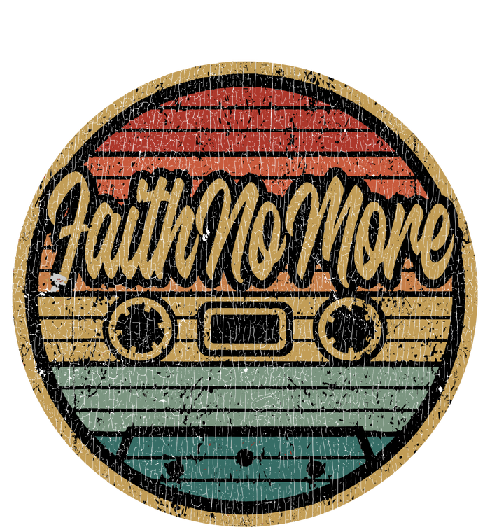 Vintage Faith No More Cassette Retro Circle Musician T-Shirt