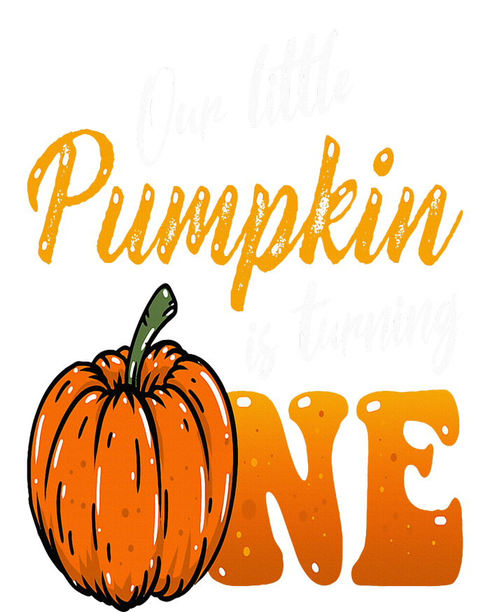 Our Little Pumpkin is Turning One 1st Birthday Halloween Button