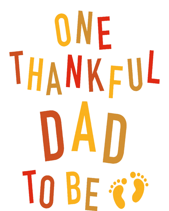 One Thankful Dad To Be Thanksgiving Pregnancy Announcement T-Shirt