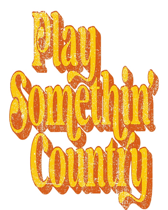 Vintage Play Something Country Music Saying Funny Retro 70's Toddler Hoodie