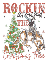 Rockin' Around The Christmas Tree Cowboy Santa Ride Horse Magnet