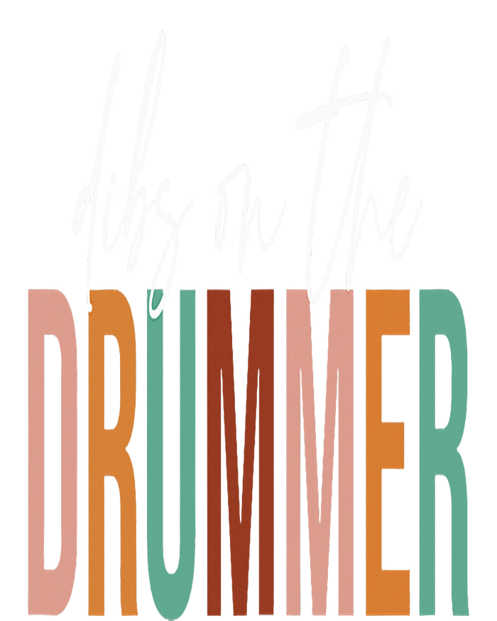 Funny Drummer Wife Dibs On The Drummer Baby Long Sleeve Bodysuit