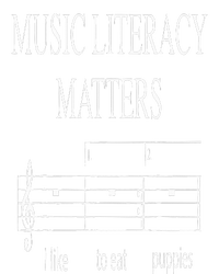 Music Literacy Matters Funny Joke Read Repeat Music Teachers T-Shirt