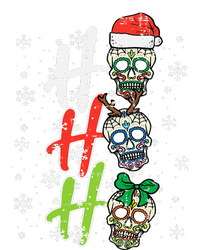 Christmas Sugar Skull Ho Ho Ho Xmas Mexican T-Shirt