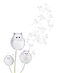 Cat Dandelion Flower SKT T-Shirt