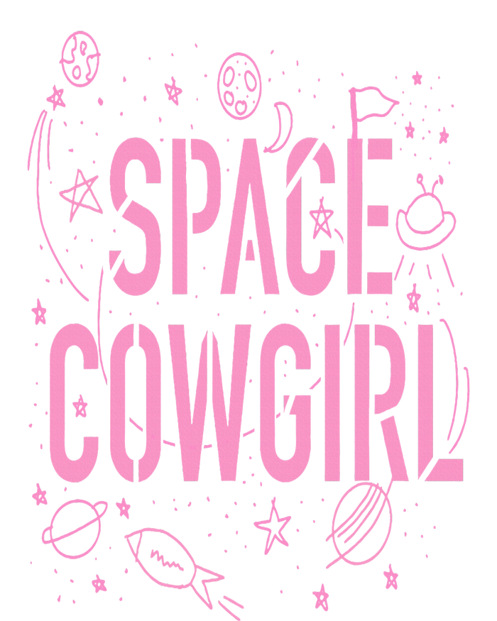 Space Cowgirl  Cow  70s Disco Preppy Cowgirl Tie-Dye Long Sleeve Shirt