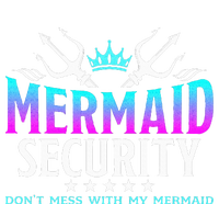 Mermaid Security Family Birthday Halloween Costume T-Shirt