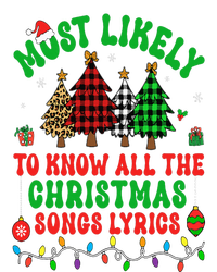 Most Likely To Know All The Christmas Songs Lyrics Pajamas T-Shirt