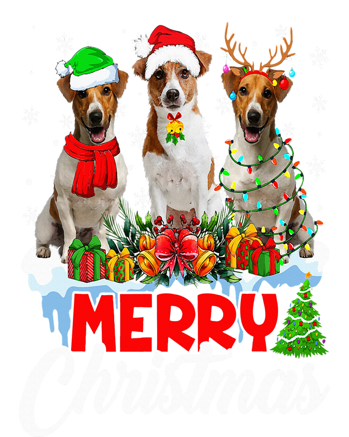 Merry Christmas Funny Jack Russell Terrier Dog Lover Xmas Premium T-Shirt