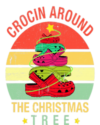 Crocin Around The Christmas Tree Funny Vintage Xmas Women's T-Shirt