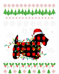 Scottish Terrier Dog Funny Xmas Ugly Sweater Christmas Light Tall T-Shirt