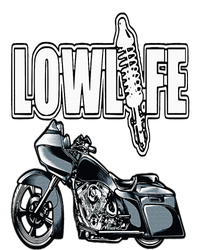 Lowlife Bagger Motorcycle . Chicano Vicla Lowrider Bikes T-Shirt