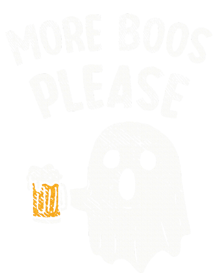 Retro More Boos Please Ghost Beer Halloween Costume Tie Dye Hoodie