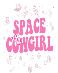 Space Cowgirl Costume For  Retro Groovy 70s T-Shirt