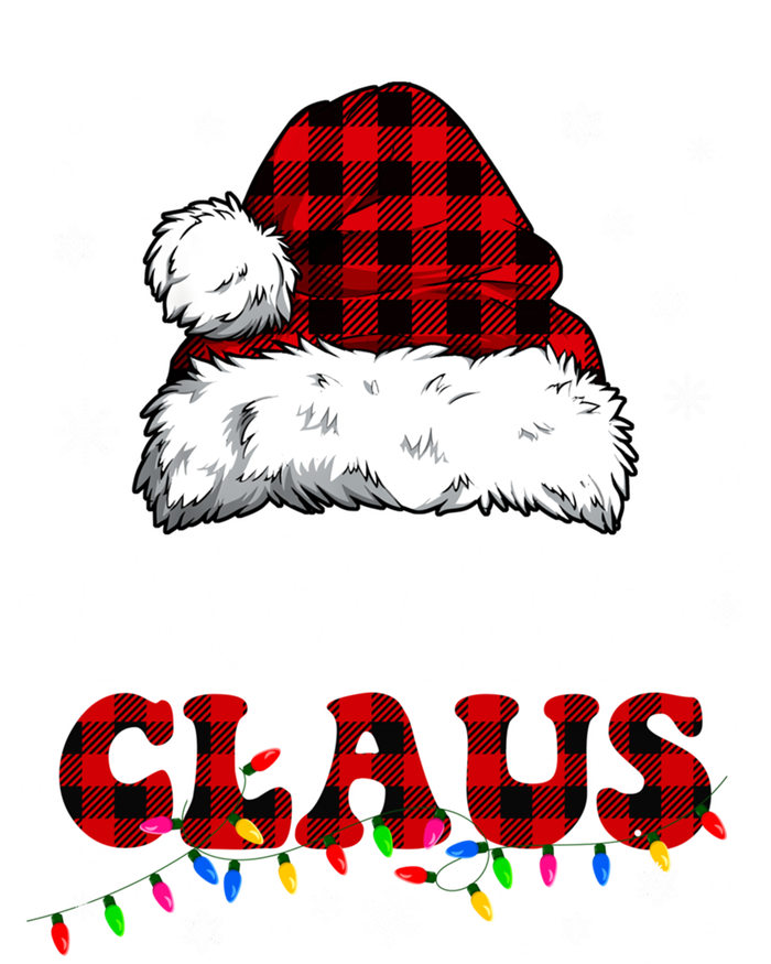 Mama Claus Funny Santa Claus Matching Family Pajamas Funny Gift T-Shirt