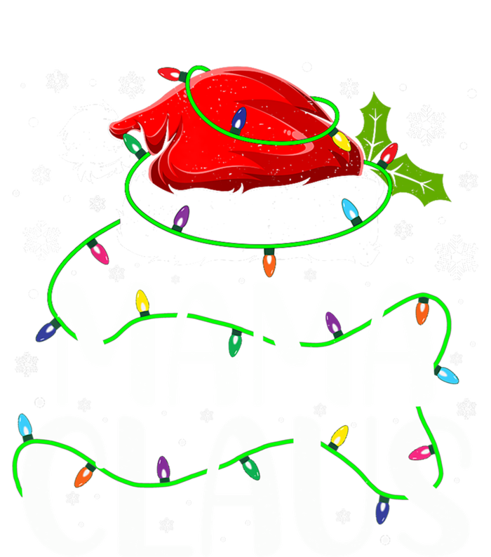 Mama Claus Santa Funny Christmas Pajama Matching Family Gift T-Shirt